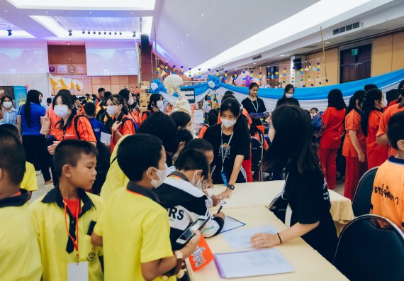 ภาพกิจกรรม  คณะวิทยาศาสตร์และเทคโนโลยี จัดนิทรรศการและกิจกรรมด้านวิทยาศาสตร์ เทคโนโลยีและนวัตกรรม (วทน.)  งานสัปดาห์วิทยาศาสตร์แห่งชาติ ส่วนภูมิภาค ประจำปี 2566