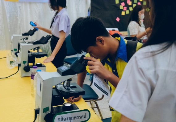 ภาพกิจกรรม  คณะวิทยาศาสตร์และเทคโนโลยี จัดนิทรรศการและกิจกรรมด้านวิทยาศาสตร์ เทคโนโลยีและนวัตกรรม (วทน.)  งานสัปดาห์วิทยาศาสตร์แห่งชาติ ส่วนภูมิภาค ประจำปี 2566