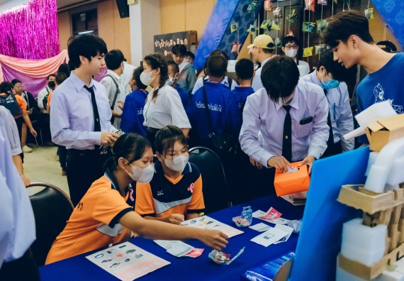 ภาพกิจกรรม  คณะวิทยาศาสตร์และเทคโนโลยี จัดนิทรรศการและกิจกรรมด้านวิทยาศาสตร์ เทคโนโลยีและนวัตกรรม (วทน.)  งานสัปดาห์วิทยาศาสตร์แห่งชาติ ส่วนภูมิภาค ประจำปี 2566