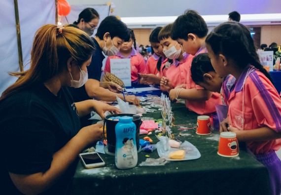 ภาพกิจกรรม  คณะวิทยาศาสตร์และเทคโนโลยี จัดนิทรรศการและกิจกรรมด้านวิทยาศาสตร์ เทคโนโลยีและนวัตกรรม (วทน.)  งานสัปดาห์วิทยาศาสตร์แห่งชาติ ส่วนภูมิภาค ประจำปี 2566