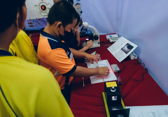 ภาพกิจกรรม  คณะวิทยาศาสตร์และเทคโนโลยี จัดนิทรรศการและกิจกรรมด้านวิทยาศาสตร์ เทคโนโลยีและนวัตกรรม (วทน.)  งานสัปดาห์วิทยาศาสตร์แห่งชาติ ส่วนภูมิภาค ประจำปี 2566