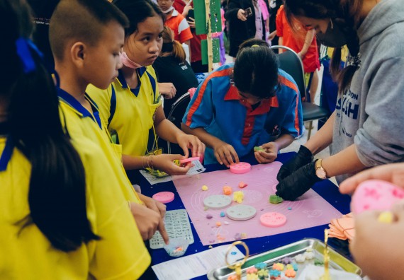 ภาพกิจกรรม  คณะวิทยาศาสตร์และเทคโนโลยี จัดนิทรรศการและกิจกรรมด้านวิทยาศาสตร์ เทคโนโลยีและนวัตกรรม (วทน.)  งานสัปดาห์วิทยาศาสตร์แห่งชาติ ส่วนภูมิภาค ประจำปี 2566