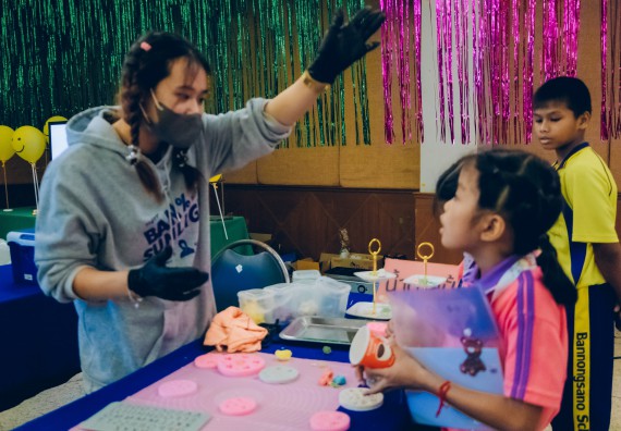 ภาพกิจกรรม  คณะวิทยาศาสตร์และเทคโนโลยี จัดนิทรรศการและกิจกรรมด้านวิทยาศาสตร์ เทคโนโลยีและนวัตกรรม (วทน.)  งานสัปดาห์วิทยาศาสตร์แห่งชาติ ส่วนภูมิภาค ประจำปี 2566