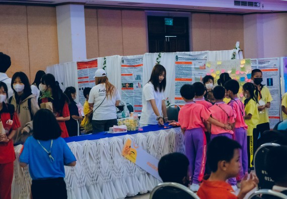 ภาพกิจกรรม  คณะวิทยาศาสตร์และเทคโนโลยี จัดนิทรรศการและกิจกรรมด้านวิทยาศาสตร์ เทคโนโลยีและนวัตกรรม (วทน.)  งานสัปดาห์วิทยาศาสตร์แห่งชาติ ส่วนภูมิภาค ประจำปี 2566