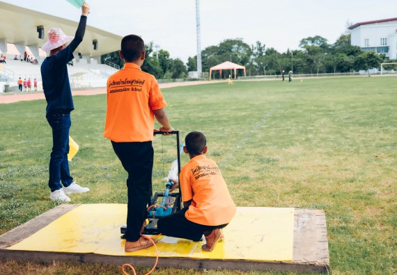 ภาพกิจกรรม  คณะวิทยาศาสตร์และเทคโนโลยี จัดการแข่งขันจรวดขวดน้ำ ระดับประถมศึกษา มัธยมศึกษาตอนต้น มัธยมศึกษาตอนปลาย งานสัปดาห์วิทยาศาสตร์แห่งชาติ ส่วนภูมิภาค ประจำปี 2566