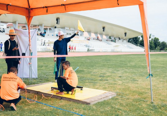 ภาพกิจกรรม  คณะวิทยาศาสตร์และเทคโนโลยี จัดการแข่งขันจรวดขวดน้ำ ระดับประถมศึกษา มัธยมศึกษาตอนต้น มัธยมศึกษาตอนปลาย งานสัปดาห์วิทยาศาสตร์แห่งชาติ ส่วนภูมิภาค ประจำปี 2566