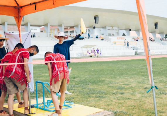 ภาพกิจกรรม  คณะวิทยาศาสตร์และเทคโนโลยี จัดการแข่งขันจรวดขวดน้ำ ระดับประถมศึกษา มัธยมศึกษาตอนต้น มัธยมศึกษาตอนปลาย งานสัปดาห์วิทยาศาสตร์แห่งชาติ ส่วนภูมิภาค ประจำปี 2566