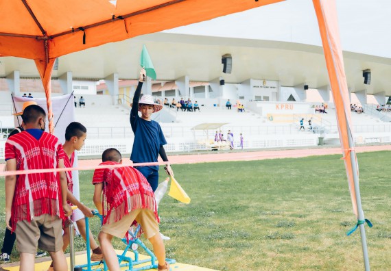 ภาพกิจกรรม  คณะวิทยาศาสตร์และเทคโนโลยี จัดการแข่งขันจรวดขวดน้ำ ระดับประถมศึกษา มัธยมศึกษาตอนต้น มัธยมศึกษาตอนปลาย งานสัปดาห์วิทยาศาสตร์แห่งชาติ ส่วนภูมิภาค ประจำปี 2566