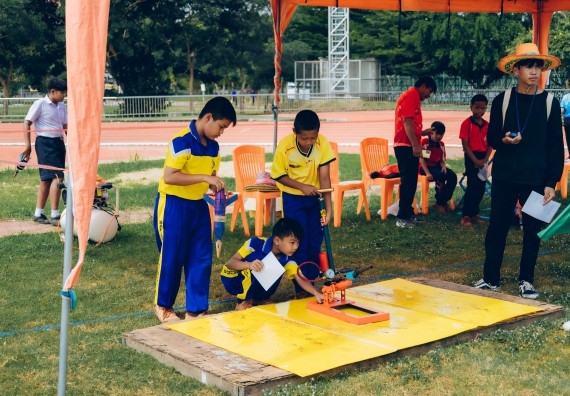 ภาพกิจกรรม  คณะวิทยาศาสตร์และเทคโนโลยี จัดการแข่งขันจรวดขวดน้ำ ระดับประถมศึกษา มัธยมศึกษาตอนต้น มัธยมศึกษาตอนปลาย งานสัปดาห์วิทยาศาสตร์แห่งชาติ ส่วนภูมิภาค ประจำปี 2566