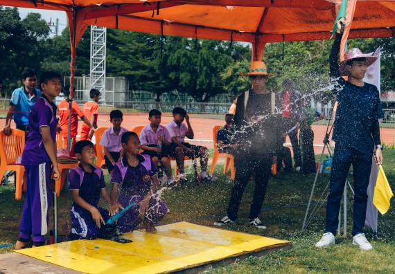ภาพกิจกรรม  คณะวิทยาศาสตร์และเทคโนโลยี จัดการแข่งขันจรวดขวดน้ำ ระดับประถมศึกษา มัธยมศึกษาตอนต้น มัธยมศึกษาตอนปลาย งานสัปดาห์วิทยาศาสตร์แห่งชาติ ส่วนภูมิภาค ประจำปี 2566