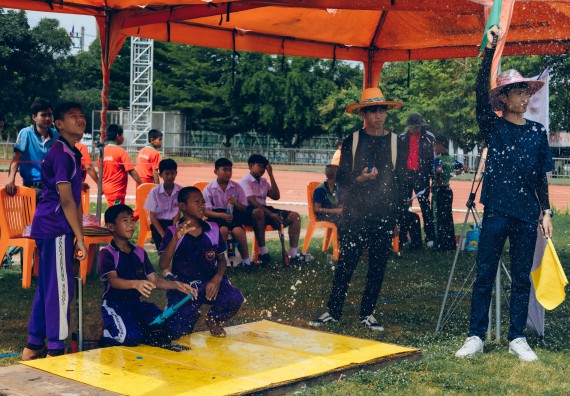 ภาพกิจกรรม  คณะวิทยาศาสตร์และเทคโนโลยี จัดการแข่งขันจรวดขวดน้ำ ระดับประถมศึกษา มัธยมศึกษาตอนต้น มัธยมศึกษาตอนปลาย งานสัปดาห์วิทยาศาสตร์แห่งชาติ ส่วนภูมิภาค ประจำปี 2566