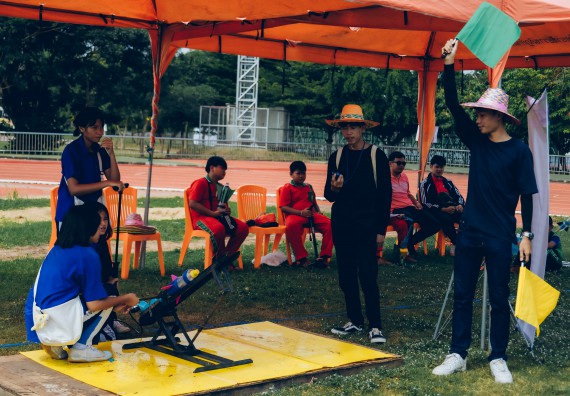 ภาพกิจกรรม  คณะวิทยาศาสตร์และเทคโนโลยี จัดการแข่งขันจรวดขวดน้ำ ระดับประถมศึกษา มัธยมศึกษาตอนต้น มัธยมศึกษาตอนปลาย งานสัปดาห์วิทยาศาสตร์แห่งชาติ ส่วนภูมิภาค ประจำปี 2566