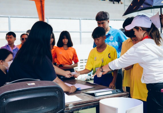 ภาพกิจกรรม  คณะวิทยาศาสตร์และเทคโนโลยี จัดการแข่งขันจรวดขวดน้ำ ระดับประถมศึกษา มัธยมศึกษาตอนต้น มัธยมศึกษาตอนปลาย งานสัปดาห์วิทยาศาสตร์แห่งชาติ ส่วนภูมิภาค ประจำปี 2566