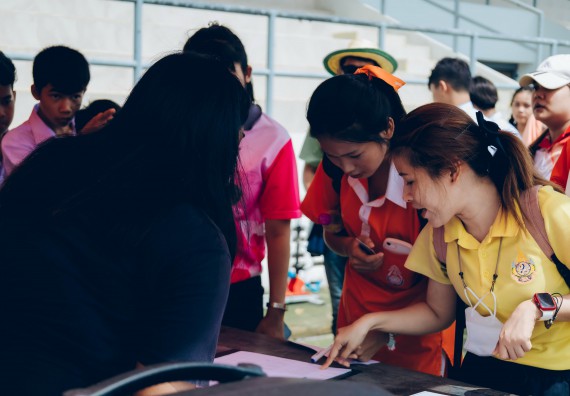 ภาพกิจกรรม  คณะวิทยาศาสตร์และเทคโนโลยี จัดการแข่งขันจรวดขวดน้ำ ระดับประถมศึกษา มัธยมศึกษาตอนต้น มัธยมศึกษาตอนปลาย งานสัปดาห์วิทยาศาสตร์แห่งชาติ ส่วนภูมิภาค ประจำปี 2566