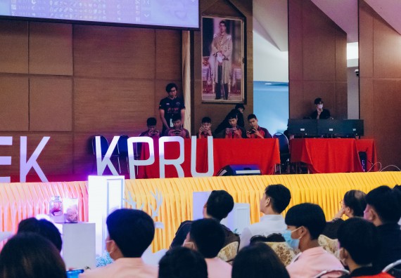 ภาพกิจกรรม  คณะวิทยาศาสตร์และเทคโนโลยี การแข่งขัน E-sport ROV Championship ระดับมัธยมศึกษาตอนต้น มัธยมศึกษาตอนปลาย งานสัปดาห์วิทยาศาสตร์แห่งชาติ ส่วนภูมิภาค ประจำปี 2566