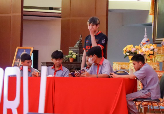 ภาพกิจกรรม  คณะวิทยาศาสตร์และเทคโนโลยี การแข่งขัน E-sport ROV Championship ระดับมัธยมศึกษาตอนต้น มัธยมศึกษาตอนปลาย งานสัปดาห์วิทยาศาสตร์แห่งชาติ ส่วนภูมิภาค ประจำปี 2566