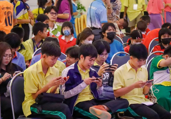 ภาพกิจกรรม  คณะวิทยาศาสตร์และเทคโนโลยี การแข่งขัน E-sport ROV Championship ระดับมัธยมศึกษาตอนต้น มัธยมศึกษาตอนปลาย งานสัปดาห์วิทยาศาสตร์แห่งชาติ ส่วนภูมิภาค ประจำปี 2566