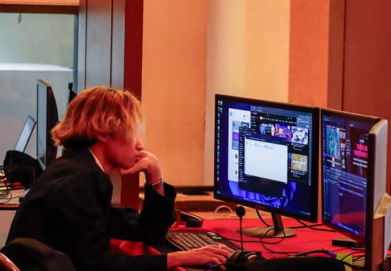 ภาพกิจกรรม  คณะวิทยาศาสตร์และเทคโนโลยี การแข่งขัน E-sport ROV Championship ระดับมัธยมศึกษาตอนต้น มัธยมศึกษาตอนปลาย งานสัปดาห์วิทยาศาสตร์แห่งชาติ ส่วนภูมิภาค ประจำปี 2566