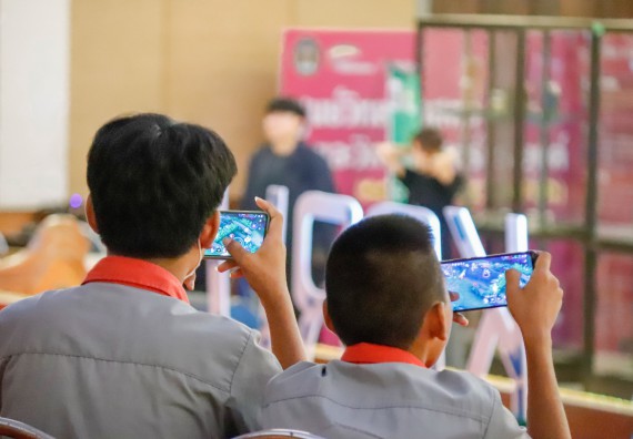 ภาพกิจกรรม  คณะวิทยาศาสตร์และเทคโนโลยี การแข่งขัน E-sport ROV Championship ระดับมัธยมศึกษาตอนต้น มัธยมศึกษาตอนปลาย งานสัปดาห์วิทยาศาสตร์แห่งชาติ ส่วนภูมิภาค ประจำปี 2566