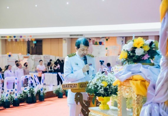 ภาพกิจกรรม  คณะวิทยาศาสตร์และเทคโนโลยี จัดพิธีถวายราชสดุดี พิธีถวายพานพุ่มสักการะและพิธีเปิด งานสัปดาห์วิทยาศาสตร์แห่งชาติ ส่วนภูมิภาค ประจำปี 2566