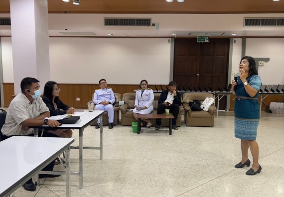  ภาพกิจกรรม  คณะวิทยาศาสตร์และเทคโนโลยี จัดกิจกรรมบรรยายพิเศษทางวิชาการ เรื่อง เทคนิคการสอนทางวิทยาศาสตร์