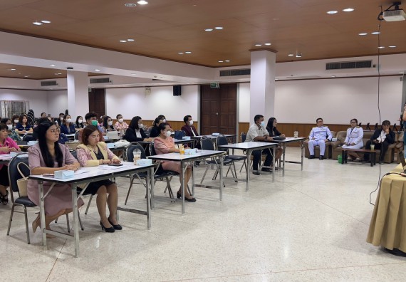  ภาพกิจกรรม  คณะวิทยาศาสตร์และเทคโนโลยี จัดกิจกรรมบรรยายพิเศษทางวิชาการ เรื่อง เทคนิคการสอนทางวิทยาศาสตร์