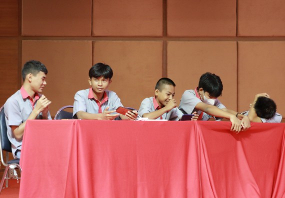 ภาพกิจกรรม  คณะวิทยาศาสตร์และเทคโนโลยี การแข่งขัน E-sport ROV Championship ระดับมัธยมศึกษาตอนต้น มัธยมศึกษาตอนปลาย งานสัปดาห์วิทยาศาสตร์แห่งชาติ ส่วนภูมิภาค ประจำปี 2566