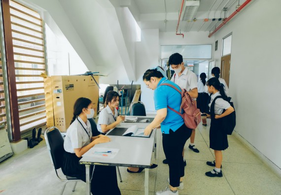 ภาพกิจกรรม  คณะวิทยาศาสตร์และเทคโนโลยี จัดการแข่งขันทักษะทางวิทยาศาสตร์และเทคโนโลยี ระดับมัธยมศึกษาตอนต้น มัธยมศึกษาตอนปลาย งานสัปดาห์วิทยาศาสตร์แห่งชาติ ส่วนภูมิภาค ประจำปี 2566