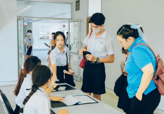 ภาพกิจกรรม  คณะวิทยาศาสตร์และเทคโนโลยี จัดการแข่งขันทักษะทางวิทยาศาสตร์และเทคโนโลยี ระดับมัธยมศึกษาตอนต้น มัธยมศึกษาตอนปลาย งานสัปดาห์วิทยาศาสตร์แห่งชาติ ส่วนภูมิภาค ประจำปี 2566