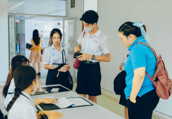 ภาพกิจกรรม  คณะวิทยาศาสตร์และเทคโนโลยี จัดการแข่งขันทักษะทางวิทยาศาสตร์และเทคโนโลยี ระดับมัธยมศึกษาตอนต้น มัธยมศึกษาตอนปลาย งานสัปดาห์วิทยาศาสตร์แห่งชาติ ส่วนภูมิภาค ประจำปี 2566