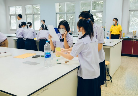 ภาพกิจกรรม  คณะวิทยาศาสตร์และเทคโนโลยี จัดการแข่งขันทักษะทางวิทยาศาสตร์และเทคโนโลยี ระดับมัธยมศึกษาตอนต้น มัธยมศึกษาตอนปลาย งานสัปดาห์วิทยาศาสตร์แห่งชาติ ส่วนภูมิภาค ประจำปี 2566