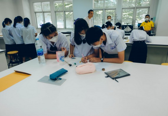 ภาพกิจกรรม  คณะวิทยาศาสตร์และเทคโนโลยี จัดการแข่งขันทักษะทางวิทยาศาสตร์และเทคโนโลยี ระดับมัธยมศึกษาตอนต้น มัธยมศึกษาตอนปลาย งานสัปดาห์วิทยาศาสตร์แห่งชาติ ส่วนภูมิภาค ประจำปี 2566