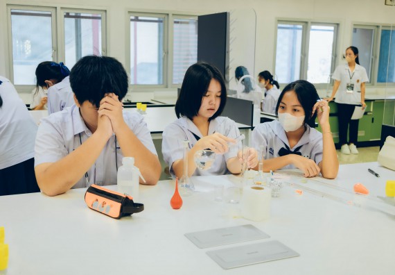 ภาพกิจกรรม  คณะวิทยาศาสตร์และเทคโนโลยี จัดการแข่งขันทักษะทางวิทยาศาสตร์และเทคโนโลยี ระดับมัธยมศึกษาตอนต้น มัธยมศึกษาตอนปลาย งานสัปดาห์วิทยาศาสตร์แห่งชาติ ส่วนภูมิภาค ประจำปี 2566