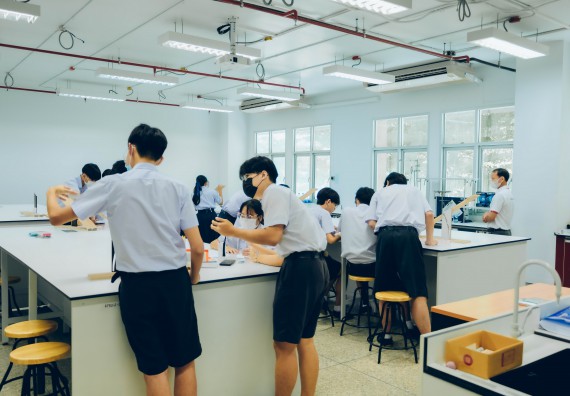 ภาพกิจกรรม  คณะวิทยาศาสตร์และเทคโนโลยี จัดการแข่งขันทักษะทางวิทยาศาสตร์และเทคโนโลยี ระดับมัธยมศึกษาตอนต้น มัธยมศึกษาตอนปลาย งานสัปดาห์วิทยาศาสตร์แห่งชาติ ส่วนภูมิภาค ประจำปี 2566