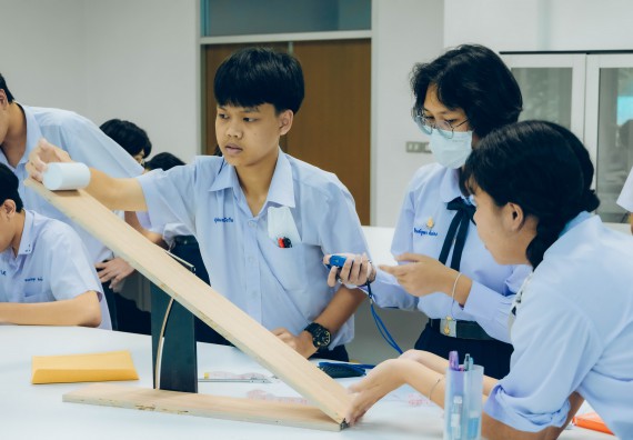 ภาพกิจกรรม  คณะวิทยาศาสตร์และเทคโนโลยี จัดการแข่งขันทักษะทางวิทยาศาสตร์และเทคโนโลยี ระดับมัธยมศึกษาตอนต้น มัธยมศึกษาตอนปลาย งานสัปดาห์วิทยาศาสตร์แห่งชาติ ส่วนภูมิภาค ประจำปี 2566