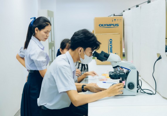 ภาพกิจกรรม  คณะวิทยาศาสตร์และเทคโนโลยี จัดการแข่งขันทักษะทางวิทยาศาสตร์และเทคโนโลยี ระดับมัธยมศึกษาตอนต้น มัธยมศึกษาตอนปลาย งานสัปดาห์วิทยาศาสตร์แห่งชาติ ส่วนภูมิภาค ประจำปี 2566