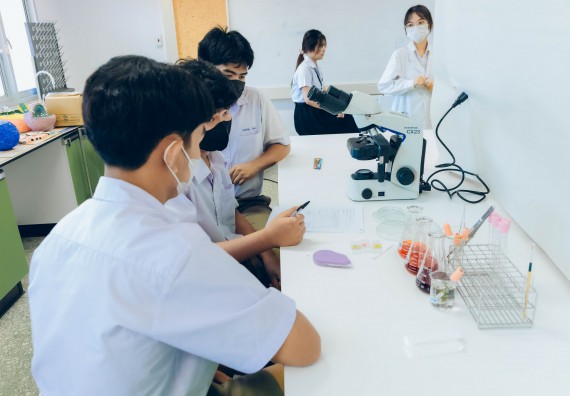 ภาพกิจกรรม  คณะวิทยาศาสตร์และเทคโนโลยี จัดการแข่งขันทักษะทางวิทยาศาสตร์และเทคโนโลยี ระดับมัธยมศึกษาตอนต้น มัธยมศึกษาตอนปลาย งานสัปดาห์วิทยาศาสตร์แห่งชาติ ส่วนภูมิภาค ประจำปี 2566