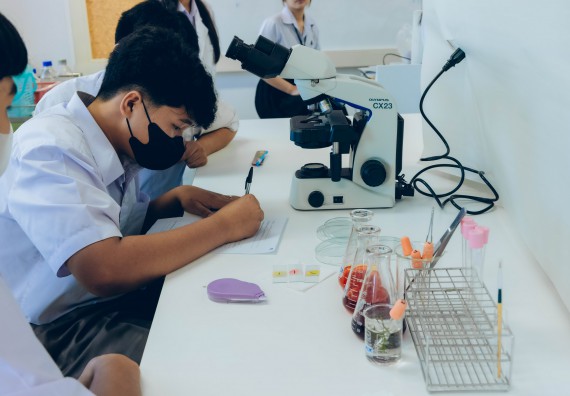 ภาพกิจกรรม  คณะวิทยาศาสตร์และเทคโนโลยี จัดการแข่งขันทักษะทางวิทยาศาสตร์และเทคโนโลยี ระดับมัธยมศึกษาตอนต้น มัธยมศึกษาตอนปลาย งานสัปดาห์วิทยาศาสตร์แห่งชาติ ส่วนภูมิภาค ประจำปี 2566