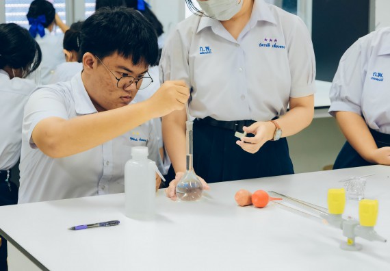 ภาพกิจกรรม  คณะวิทยาศาสตร์และเทคโนโลยี จัดการแข่งขันทักษะทางวิทยาศาสตร์และเทคโนโลยี ระดับมัธยมศึกษาตอนต้น มัธยมศึกษาตอนปลาย งานสัปดาห์วิทยาศาสตร์แห่งชาติ ส่วนภูมิภาค ประจำปี 2566