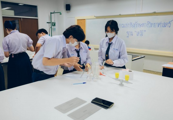 ภาพกิจกรรม  คณะวิทยาศาสตร์และเทคโนโลยี จัดการแข่งขันทักษะทางวิทยาศาสตร์และเทคโนโลยี ระดับมัธยมศึกษาตอนต้น มัธยมศึกษาตอนปลาย งานสัปดาห์วิทยาศาสตร์แห่งชาติ ส่วนภูมิภาค ประจำปี 2566