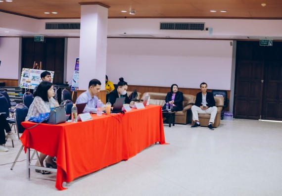 ภาพกิจกรรม   คณะวิทยาศาสตร์และเทคโนโลยี จัดการแข่งขันการพูดทางวิทยาศาสตร์ ระดับประถมศึกษา มัธยมศึกษาตอนต้น มัธยมศึกษาตอนปลาย งานสัปดาห์วิทยาศาสตร์แห่งชาติ ส่วนภูมิภาค ประจำปี 2566