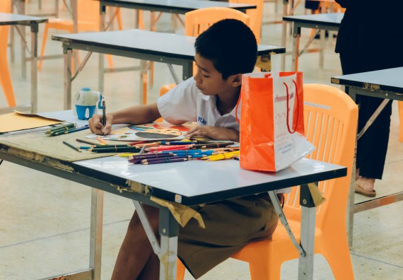 ภาพกิจกรรม  คณะวิทยาศาสตร์และเทคโนโลยี การประกวดภาพวาดจินตนาการทางวิทยาศาสตร์ ระดับประถมศึกษาตอนต้น ประถมศึกษาตอนปลาย มัธยมศึกษาตอนต้น มัธยมศึกษาตอนปลาย งานสัปดาห์วิทยาศาสตร์แห่งชาติ ส่วนภูมิภาค ประจำปี 2566