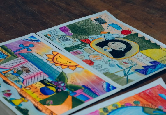 ภาพกิจกรรม  คณะวิทยาศาสตร์และเทคโนโลยี การประกวดภาพวาดจินตนาการทางวิทยาศาสตร์ ระดับประถมศึกษาตอนต้น ประถมศึกษาตอนปลาย มัธยมศึกษาตอนต้น มัธยมศึกษาตอนปลาย งานสัปดาห์วิทยาศาสตร์แห่งชาติ ส่วนภูมิภาค ประจำปี 2566