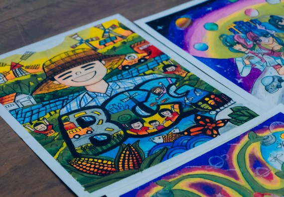 ภาพกิจกรรม  คณะวิทยาศาสตร์และเทคโนโลยี การประกวดภาพวาดจินตนาการทางวิทยาศาสตร์ ระดับประถมศึกษาตอนต้น ประถมศึกษาตอนปลาย มัธยมศึกษาตอนต้น มัธยมศึกษาตอนปลาย งานสัปดาห์วิทยาศาสตร์แห่งชาติ ส่วนภูมิภาค ประจำปี 2566