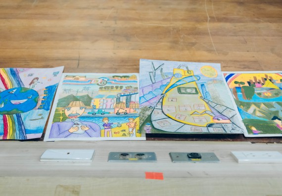 ภาพกิจกรรม  คณะวิทยาศาสตร์และเทคโนโลยี การประกวดภาพวาดจินตนาการทางวิทยาศาสตร์ ระดับประถมศึกษาตอนต้น ประถมศึกษาตอนปลาย มัธยมศึกษาตอนต้น มัธยมศึกษาตอนปลาย งานสัปดาห์วิทยาศาสตร์แห่งชาติ ส่วนภูมิภาค ประจำปี 2566