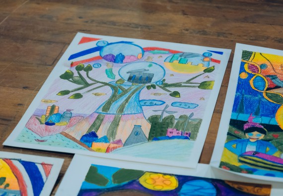 ภาพกิจกรรม  คณะวิทยาศาสตร์และเทคโนโลยี การประกวดภาพวาดจินตนาการทางวิทยาศาสตร์ ระดับประถมศึกษาตอนต้น ประถมศึกษาตอนปลาย มัธยมศึกษาตอนต้น มัธยมศึกษาตอนปลาย งานสัปดาห์วิทยาศาสตร์แห่งชาติ ส่วนภูมิภาค ประจำปี 2566