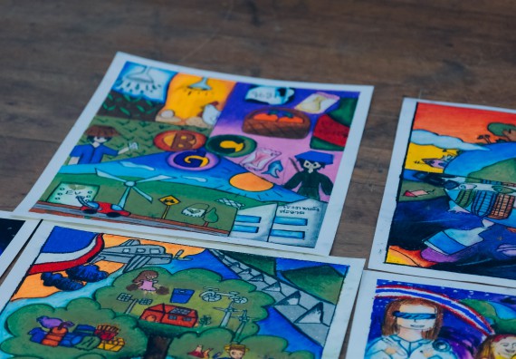 ภาพกิจกรรม  คณะวิทยาศาสตร์และเทคโนโลยี การประกวดภาพวาดจินตนาการทางวิทยาศาสตร์ ระดับประถมศึกษาตอนต้น ประถมศึกษาตอนปลาย มัธยมศึกษาตอนต้น มัธยมศึกษาตอนปลาย งานสัปดาห์วิทยาศาสตร์แห่งชาติ ส่วนภูมิภาค ประจำปี 2566