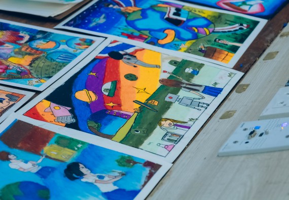 ภาพกิจกรรม  คณะวิทยาศาสตร์และเทคโนโลยี การประกวดภาพวาดจินตนาการทางวิทยาศาสตร์ ระดับประถมศึกษาตอนต้น ประถมศึกษาตอนปลาย มัธยมศึกษาตอนต้น มัธยมศึกษาตอนปลาย งานสัปดาห์วิทยาศาสตร์แห่งชาติ ส่วนภูมิภาค ประจำปี 2566