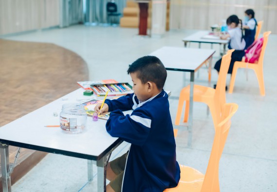 ภาพกิจกรรม  คณะวิทยาศาสตร์และเทคโนโลยี การประกวดภาพวาดจินตนาการทางวิทยาศาสตร์ ระดับประถมศึกษาตอนต้น ประถมศึกษาตอนปลาย มัธยมศึกษาตอนต้น มัธยมศึกษาตอนปลาย งานสัปดาห์วิทยาศาสตร์แห่งชาติ ส่วนภูมิภาค ประจำปี 2566