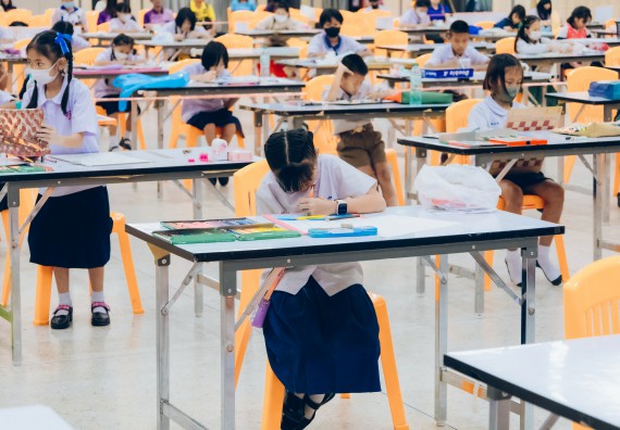 ภาพกิจกรรม  คณะวิทยาศาสตร์และเทคโนโลยี การประกวดภาพวาดจินตนาการทางวิทยาศาสตร์ ระดับประถมศึกษาตอนต้น ประถมศึกษาตอนปลาย มัธยมศึกษาตอนต้น มัธยมศึกษาตอนปลาย งานสัปดาห์วิทยาศาสตร์แห่งชาติ ส่วนภูมิภาค ประจำปี 2566